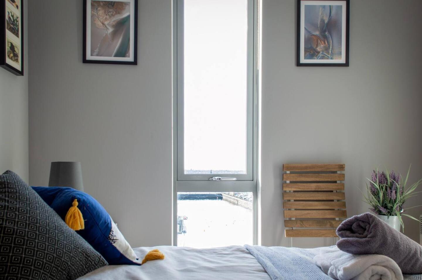 Stunning Mersey View Flat W Parking In Λίβερπουλ Εξωτερικό φωτογραφία